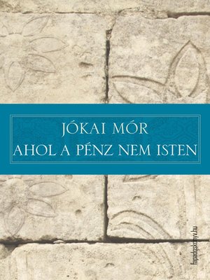 cover image of Ahol a pénz nem isten